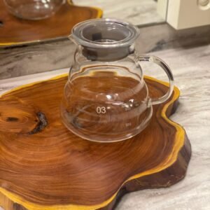 سيرفر زجاجي لتقديم قهوه V60 الحجم 800 مل